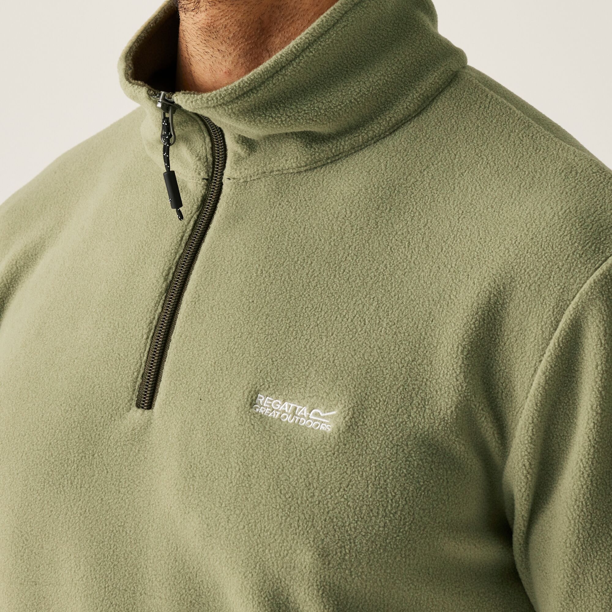 Fleece Aνδρικό Half Zip Regatta Πράσινο - Image 5