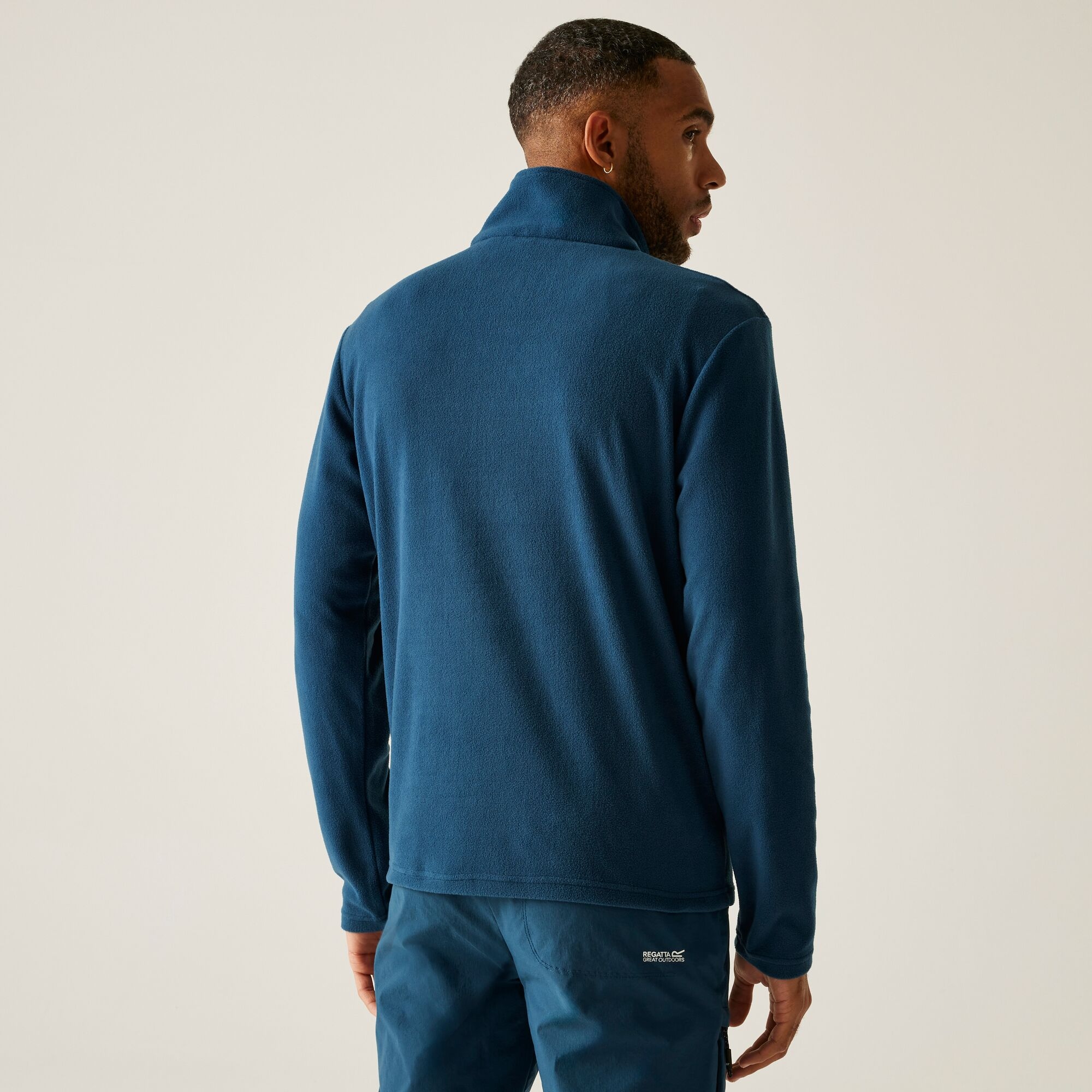 Fleece Aνδρικό Half Zip Regatta Moonlight Denim - Image 3