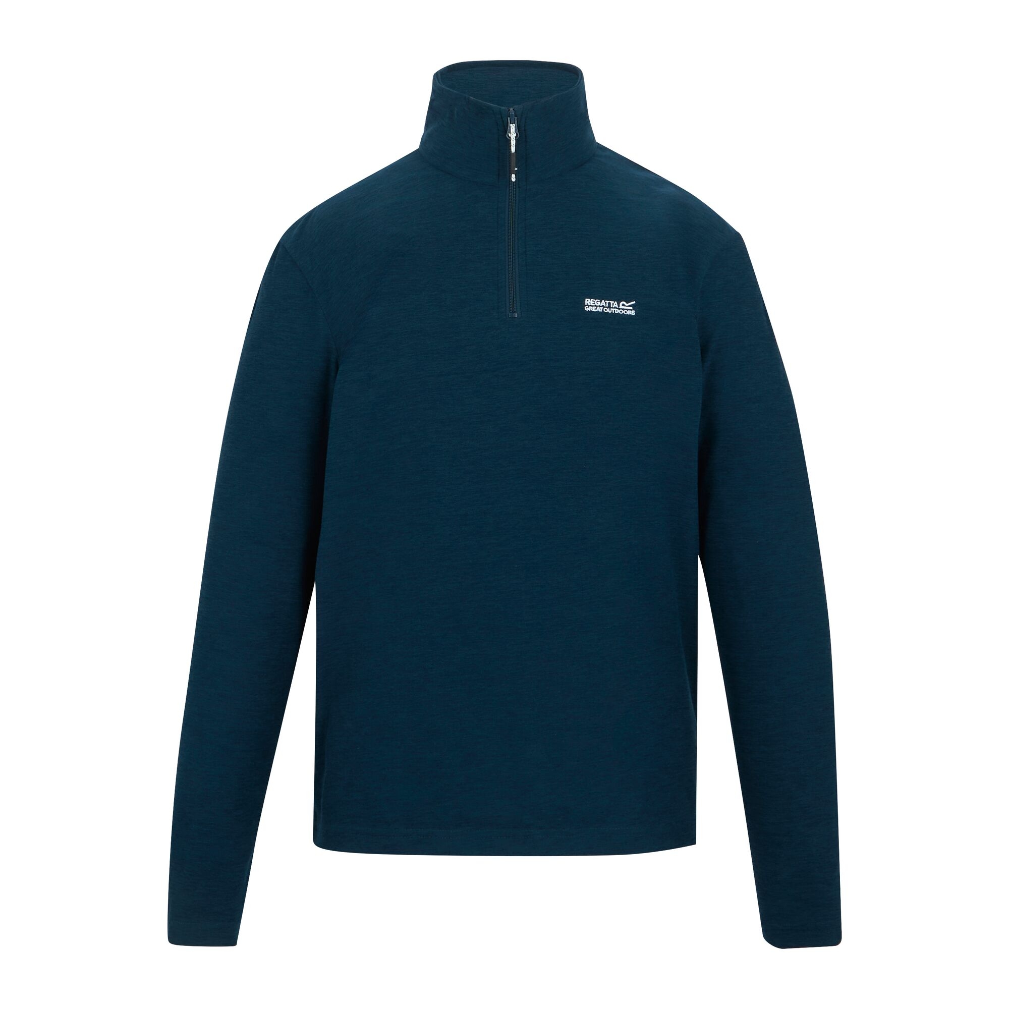Fleece Aνδρικό Half Zip Regatta Thompson Marl Σκούρο Μπλε - Image 5