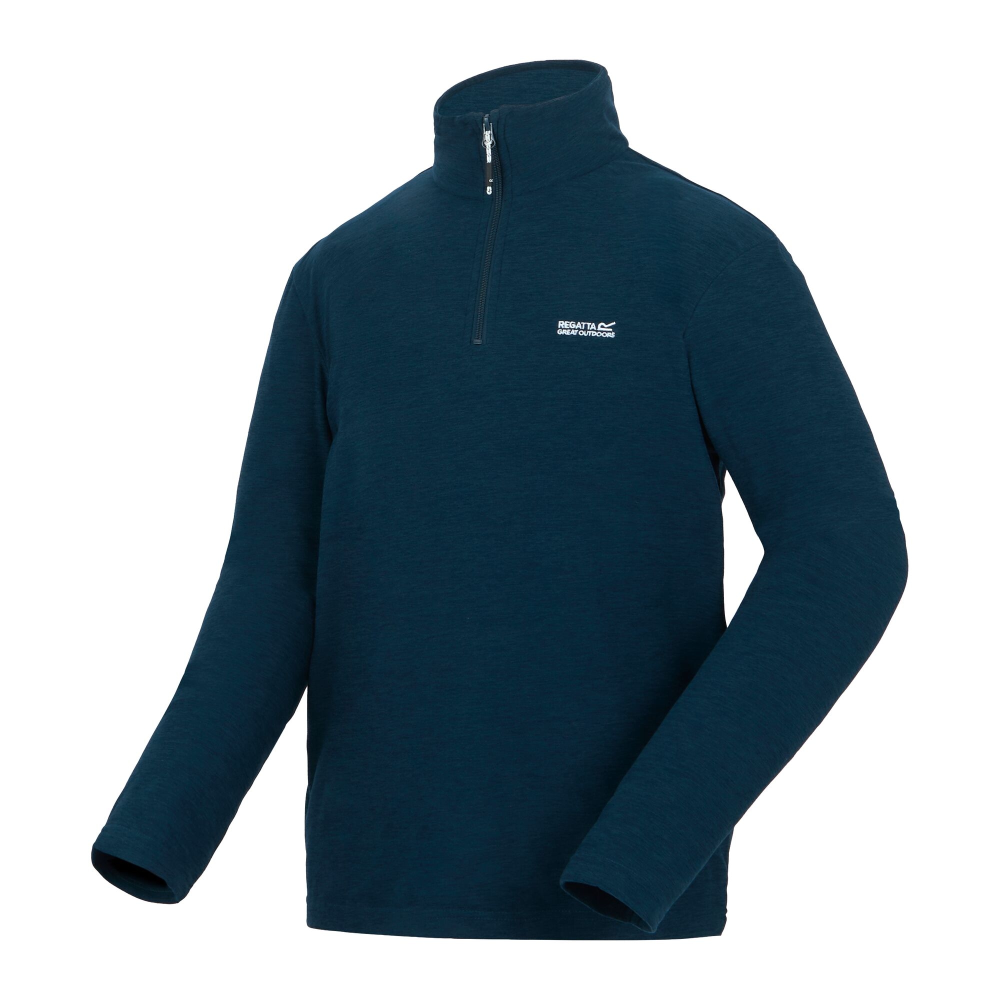 Fleece Aνδρικό Half Zip Regatta Thompson Marl Σκούρο Μπλε - Image 7