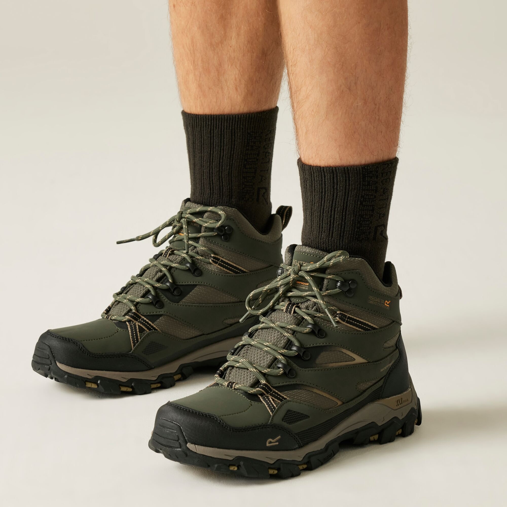 Regatta Holcombe III Ανδρικά Ορειβατικά Μποτάκια Χακί - Image 10