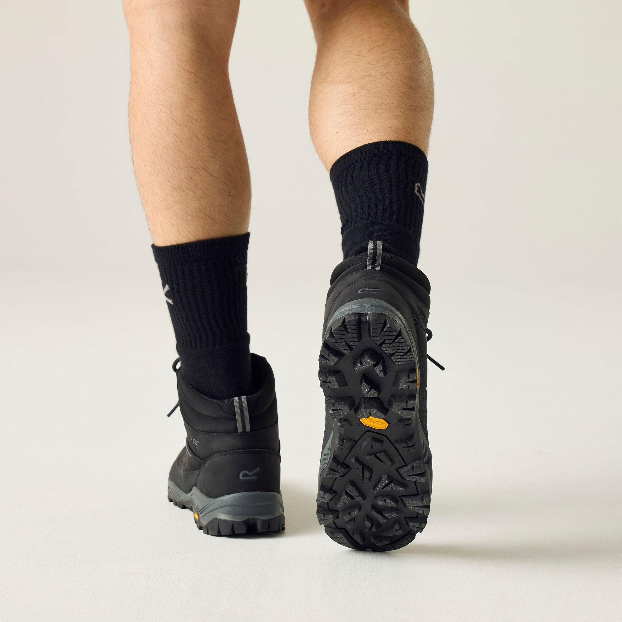 Regatta Blake Vibram Μποτάκια Πεζοπορίας / Μαύρο - Image 3