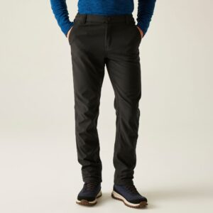 Regatta Fenton Softshell Ανδρικό Παντελόνι Πεζοπορίας Μαύρο