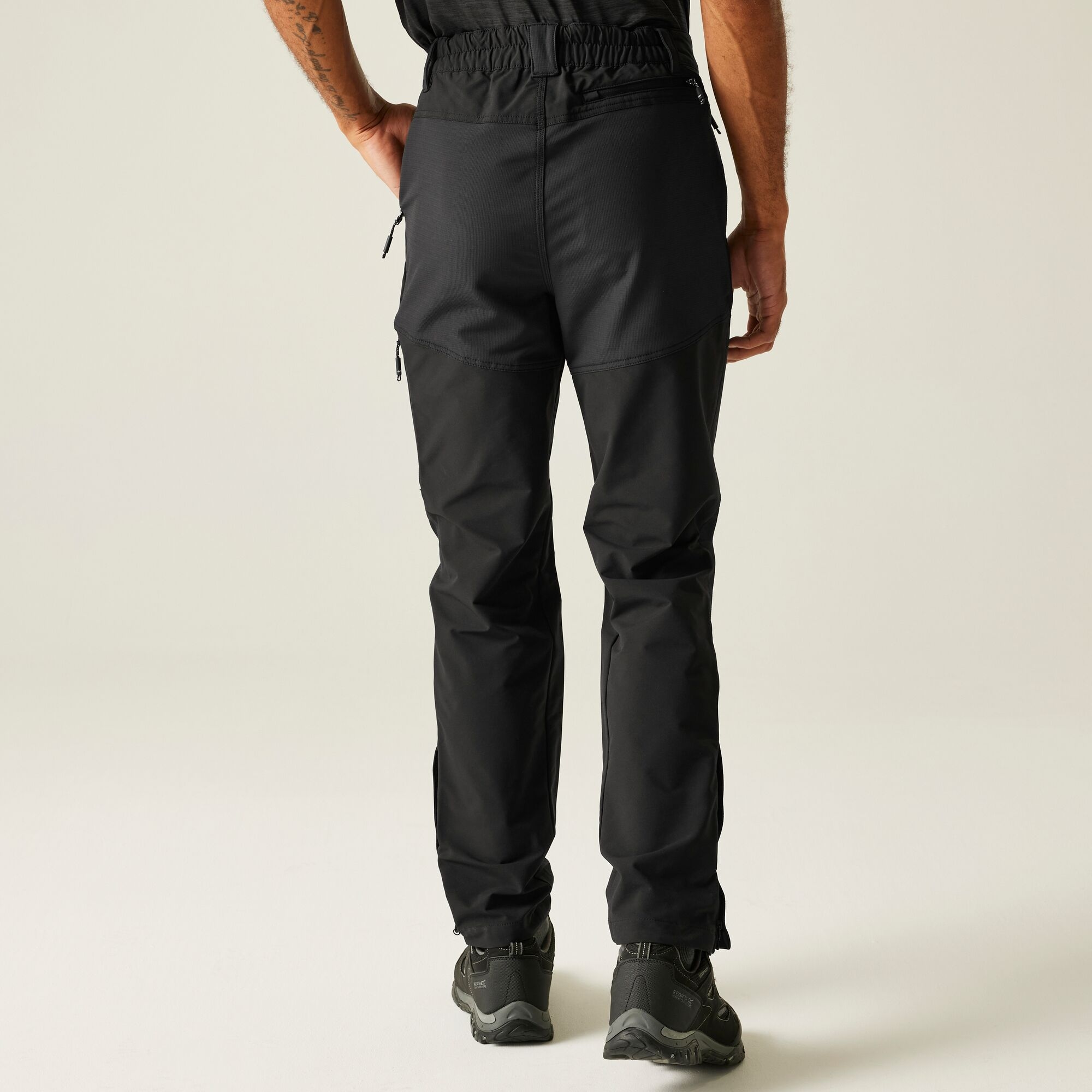 Ανδρικό Αδιάβροχο Παντελόνι Highton Overtrousers Μαύρο - Image 5