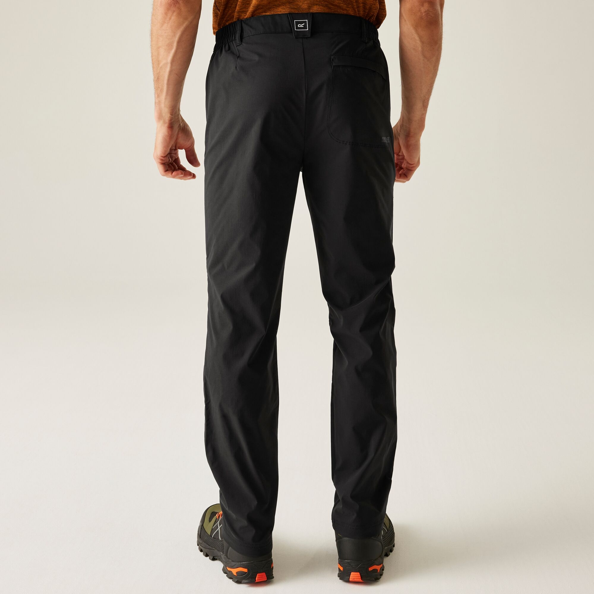 Regatta Highton II Ανδρικό Παντελόνι Πεζοπορίας Μαύρο - Image 2