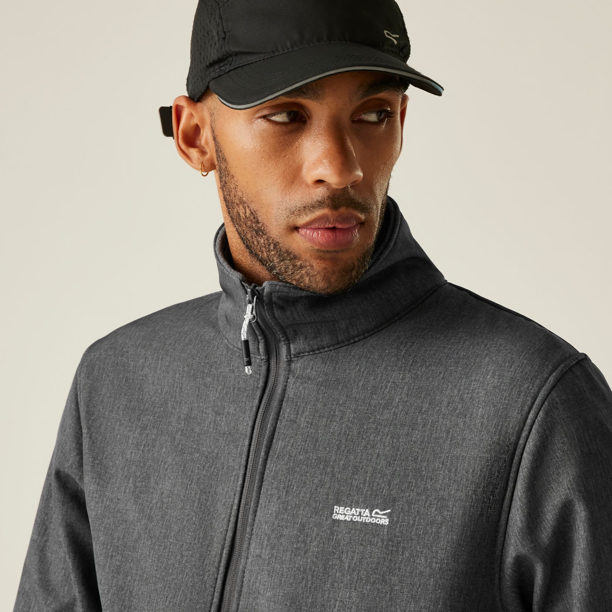 Ανδρικό Τζάκετ Regatta Cera V Softshell Γκρι Ανοιχτό - Image 5