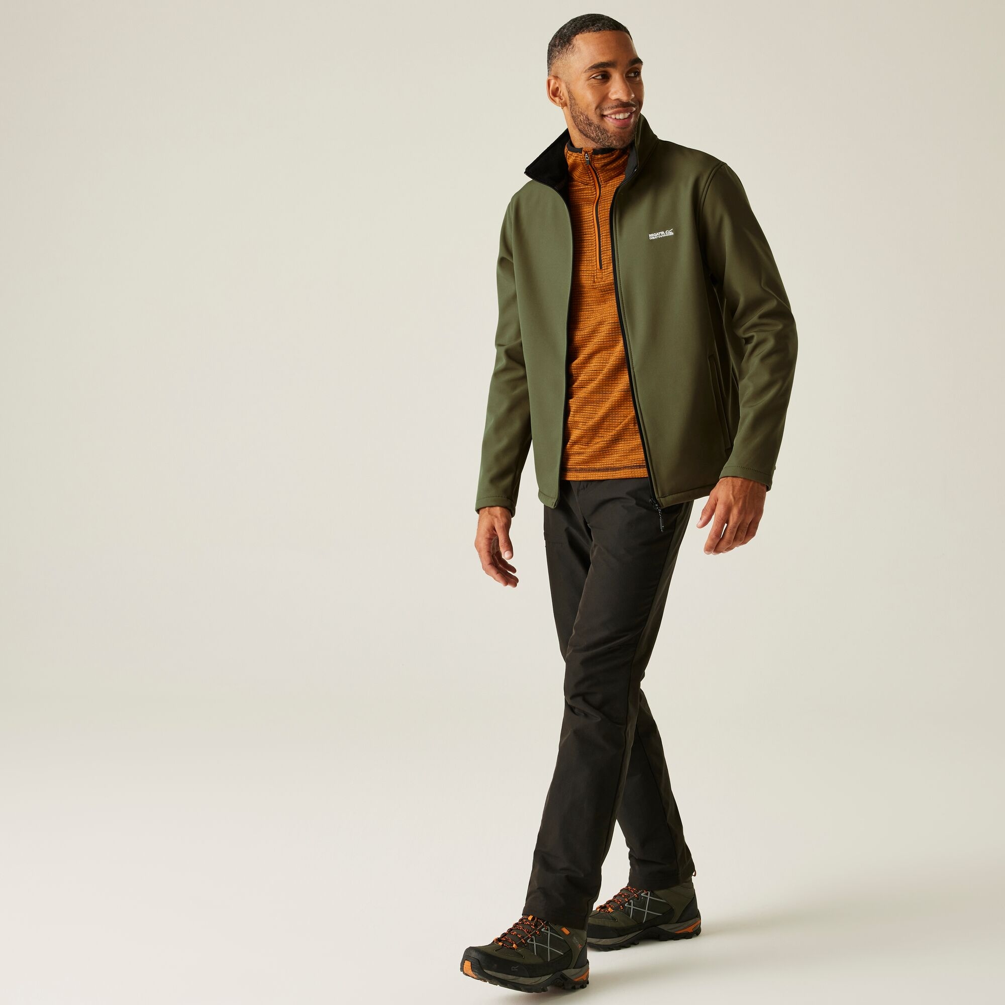 Ανδρικό Τζάκετ Regatta Cera V Softshell Πράσινο - Image 3