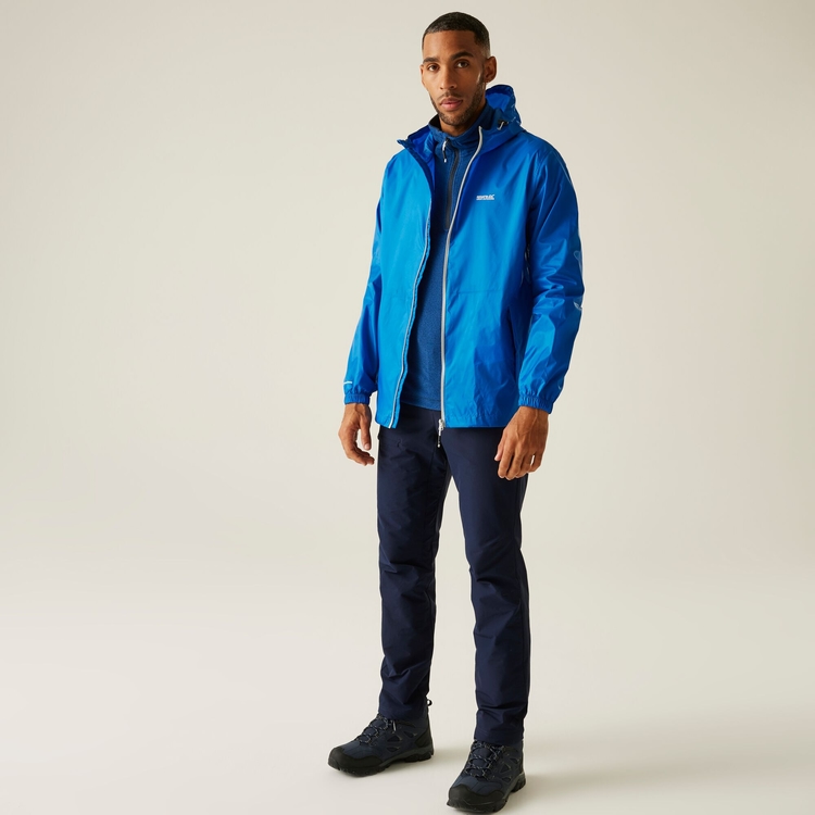 Ανδρικό Αδιάβροχο Τζάκετ Regatta Pack-It III Μπλε - Image 3