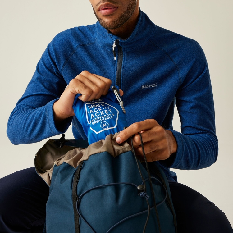Ανδρικό Αδιάβροχο Τζάκετ Regatta Pack-It III Μπλε - Image 6