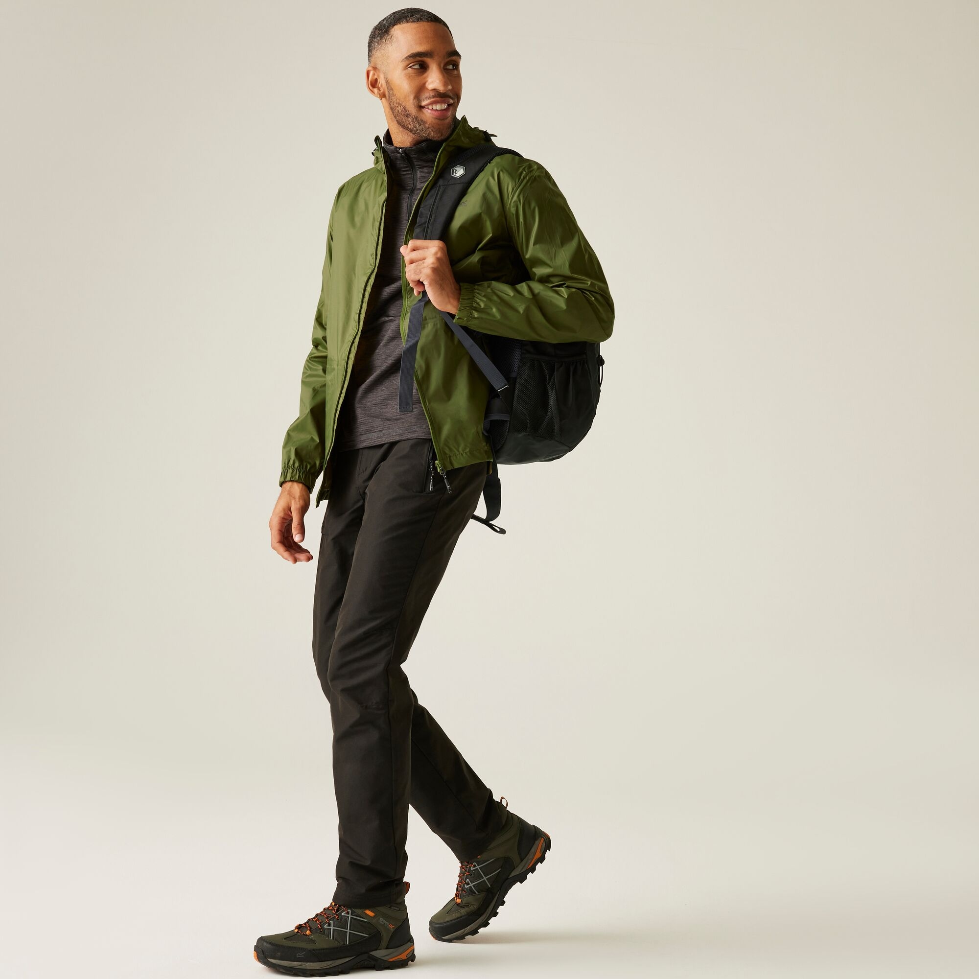 Ανδρικό Αδιάβροχο Τζάκετ Regatta Pack-It III Πράσινο - Image 10