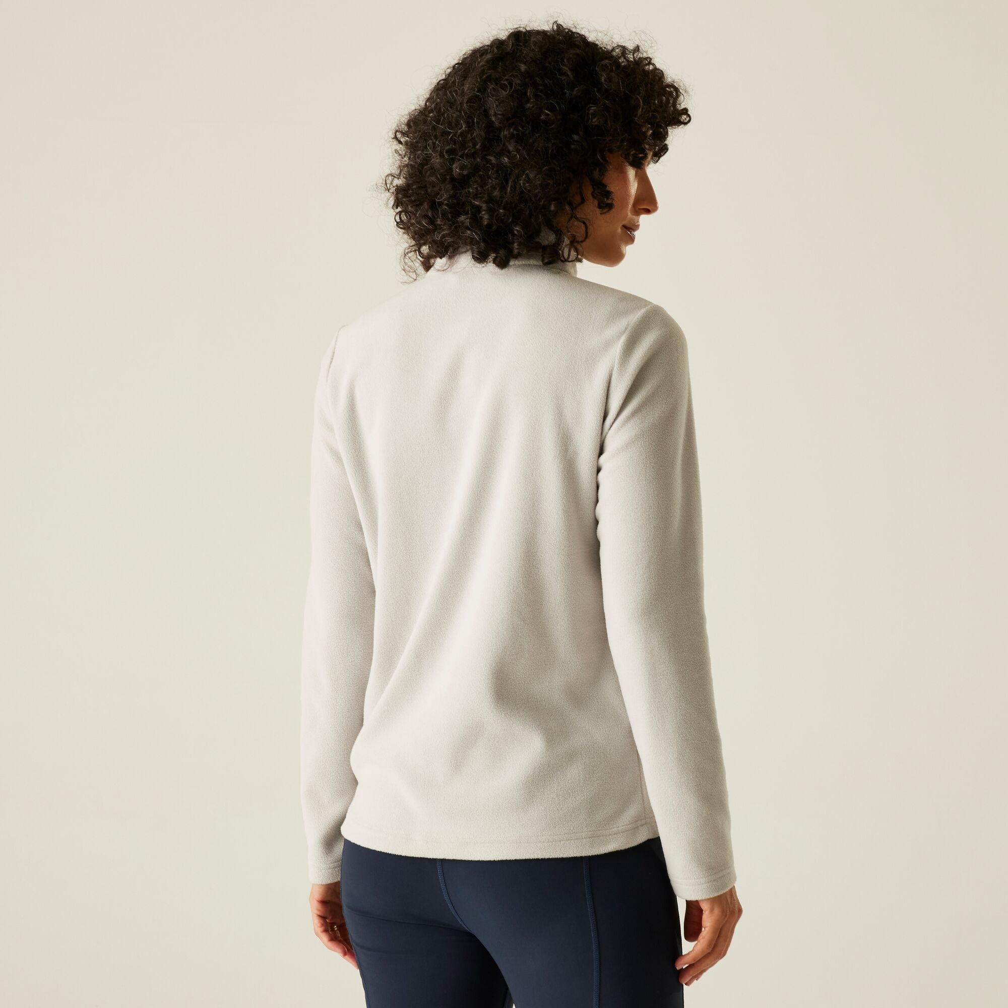 Fleece Γυναικείο Sweethart Half Zip Grey - Image 2