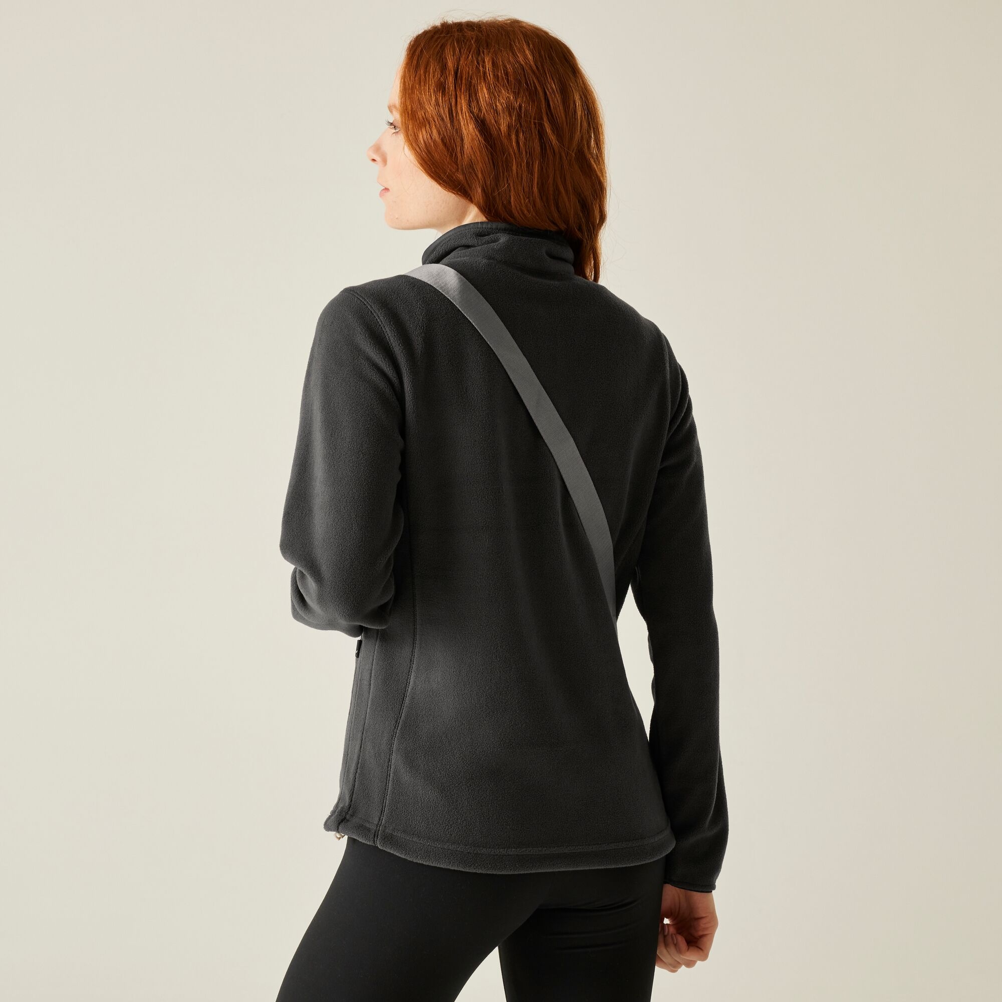 Fleece Γυναικείο Floreo IV Full Zip Γκρι Σκούρο - Image 3