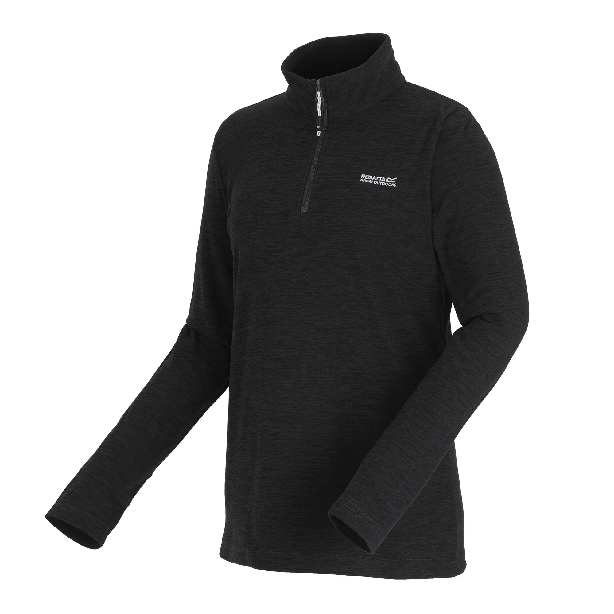 Fleece Γυναικείο Sweethart Marl Half Zip Γκρι