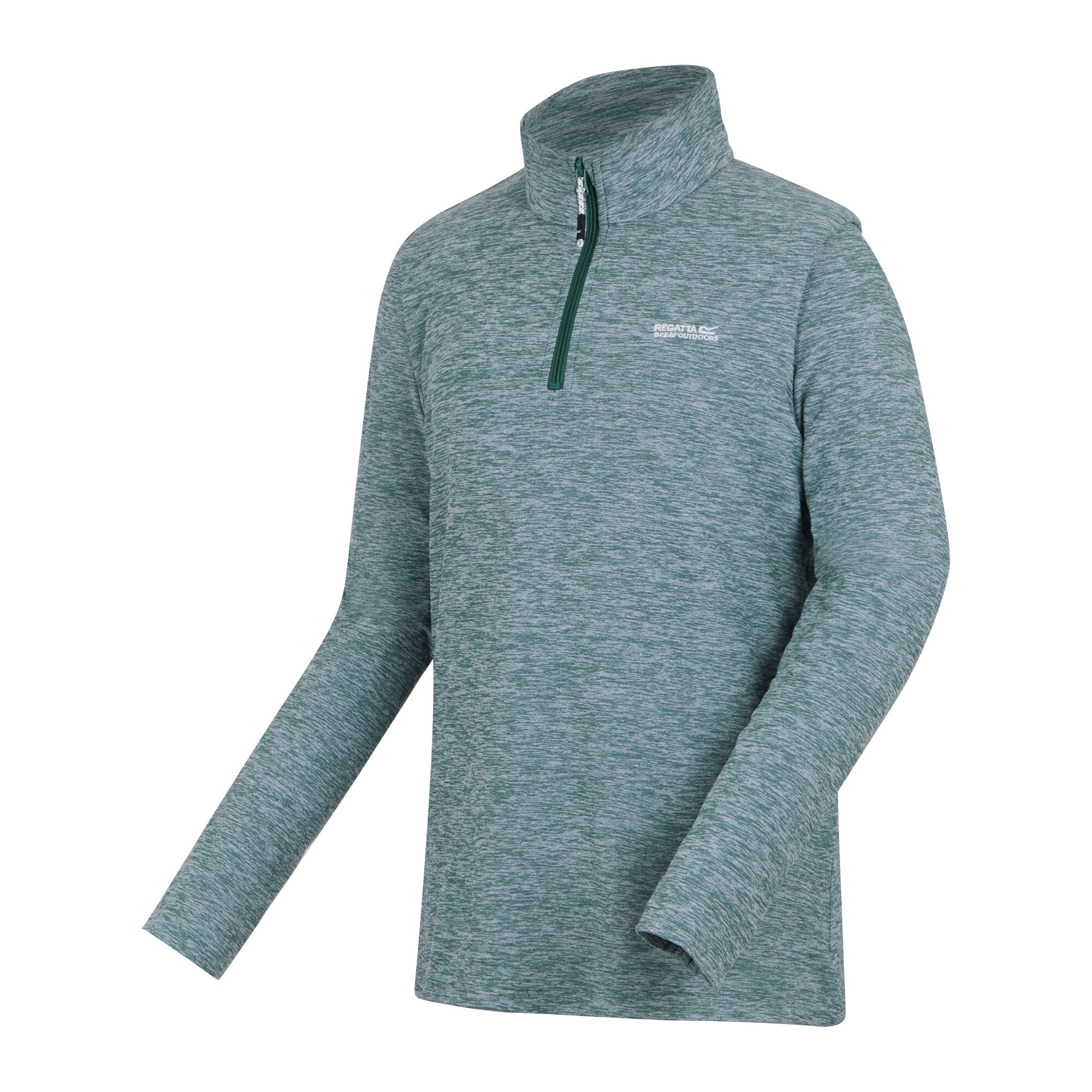 Fleece Γυναικείο Sweethart Marl Half Zip Πράσινο - Image 7