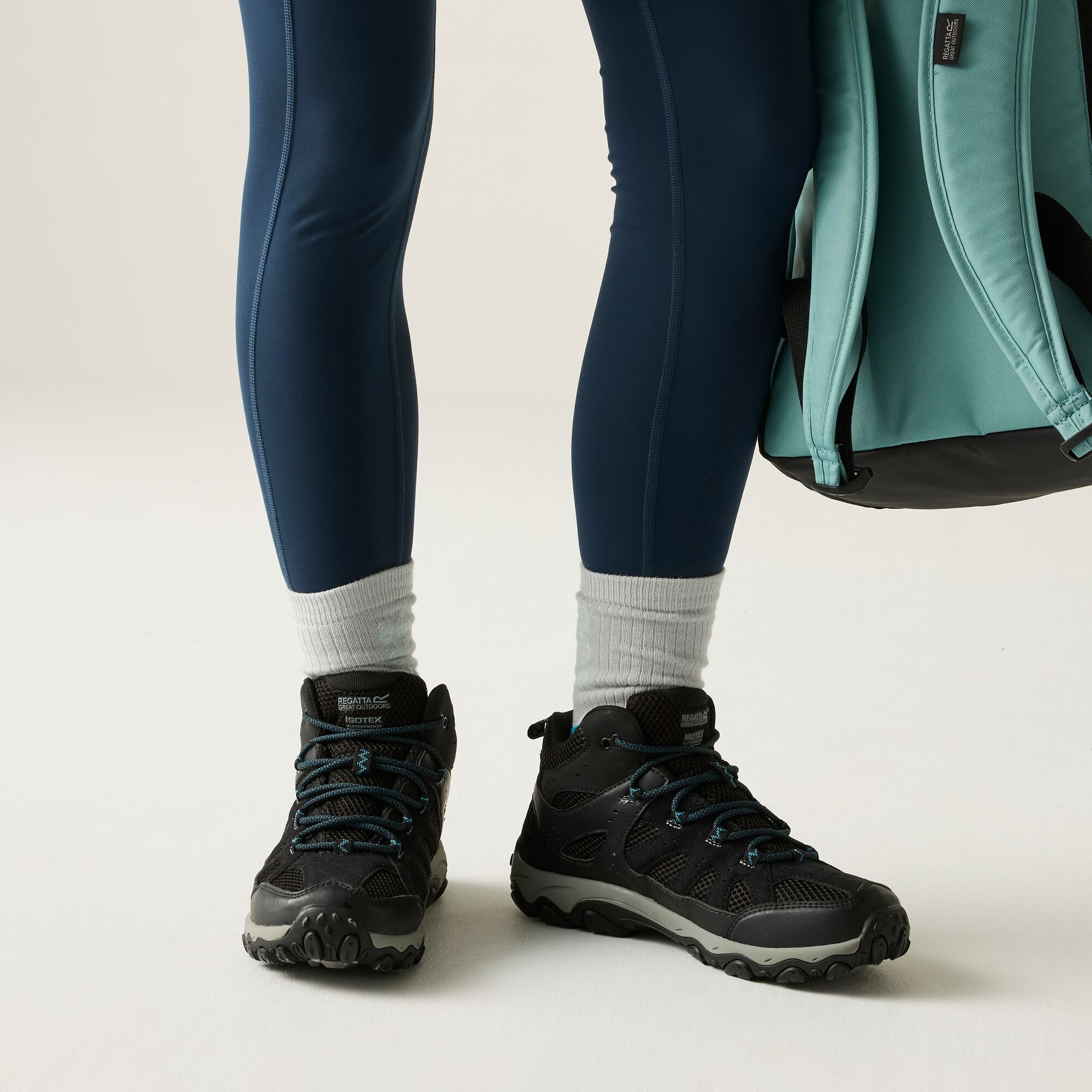 Regatta Edgepoint IV Γυναικεία Ορειβατικά Παπούτσια Μαύρα - Image 3