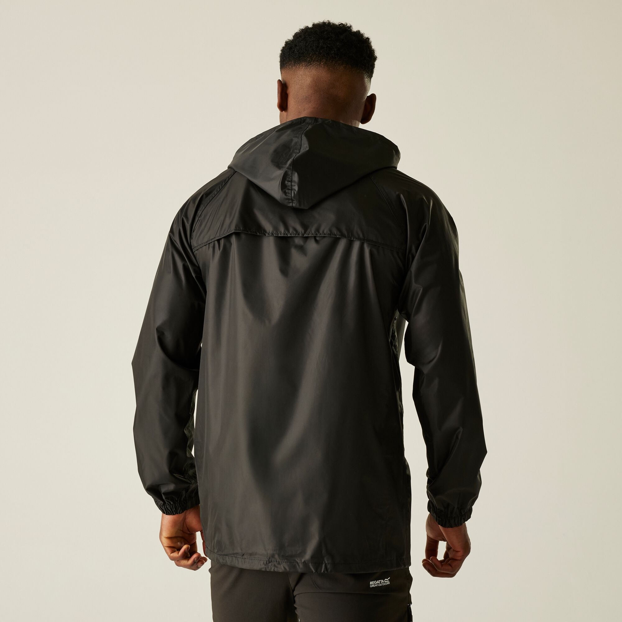 Ανδρικό Αδιάβροχο Regatta Stormbreak Μαύρο - Image 2