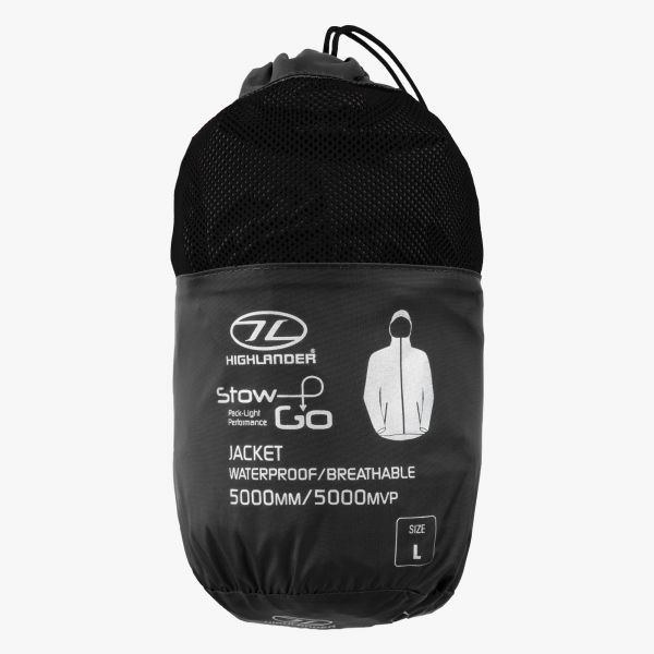 ΑΔΙΑΒΡΟΧΟ TZAKET HIGHLANDER STOW & GO BLACK