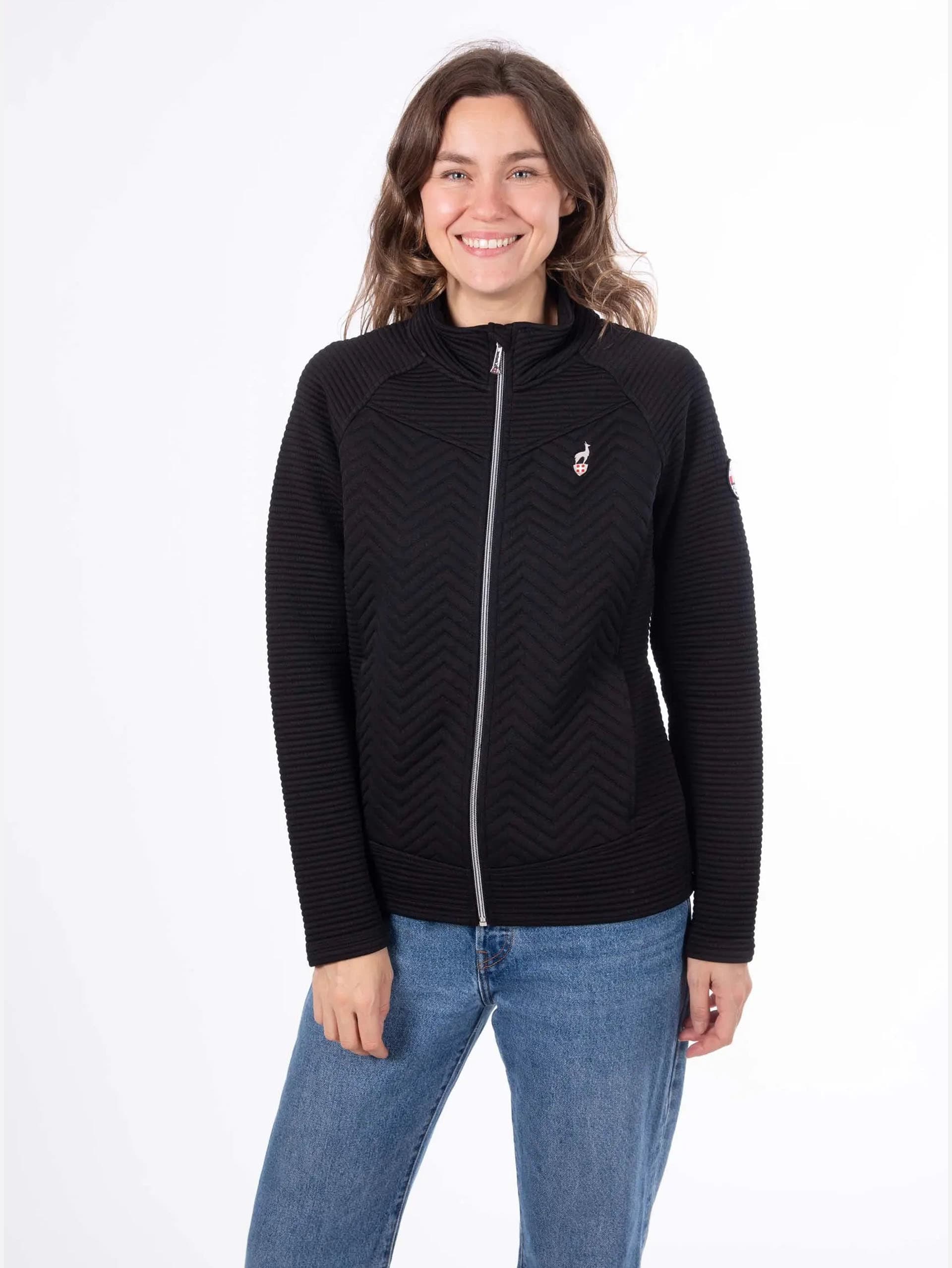 AULP Simix Fleece Jacket W, Γυναικείο Fleece, SIMIXBLF44 /Black