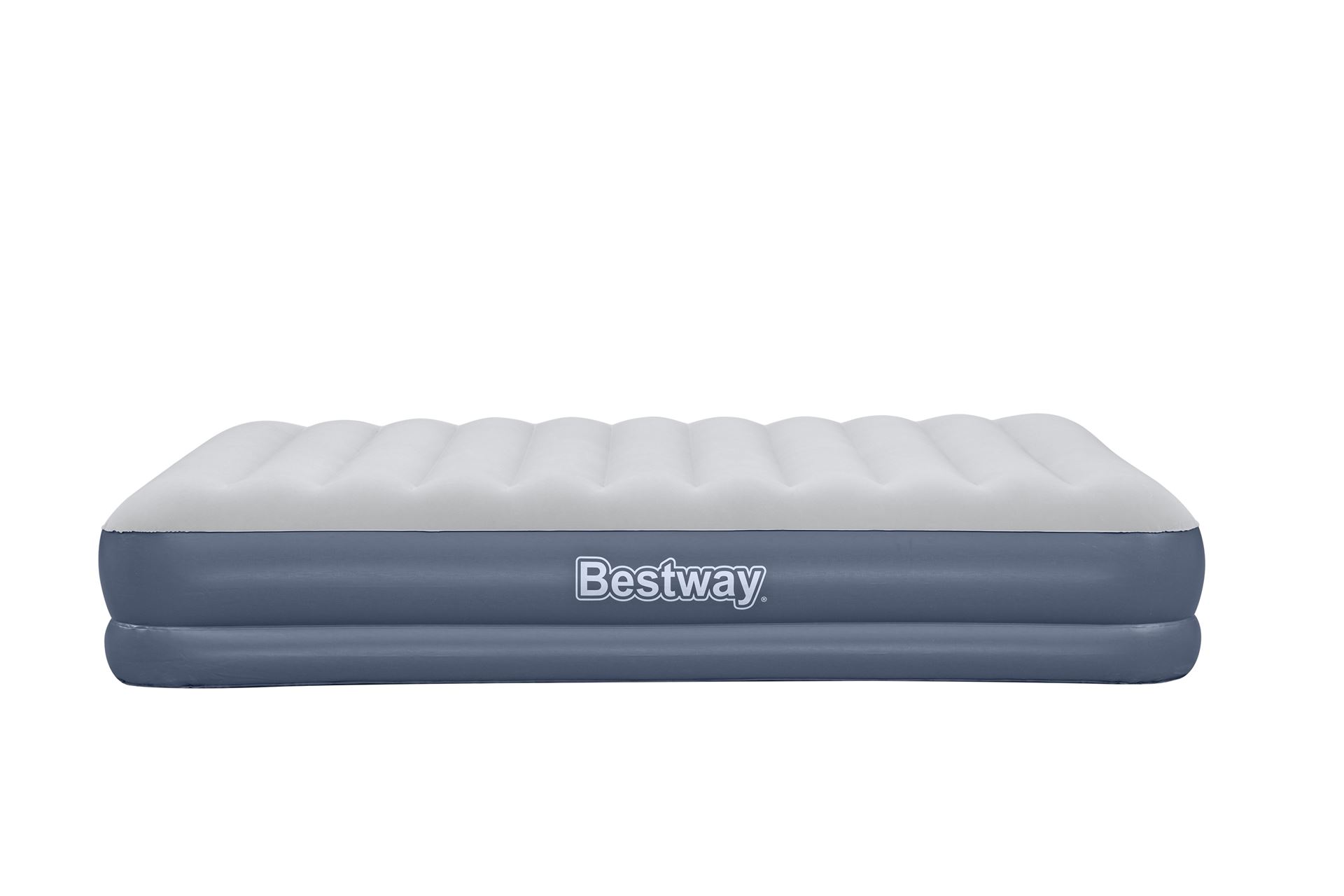 BESTWAY Airbed Queen Built-In DC Pump 2.03x1.52x36cm, Φουσκωτό Στρώμα Ύπνου Διπλό με Εσωτερική Τρόμπα, 6716T