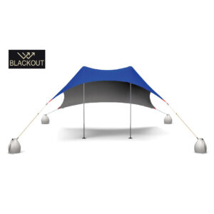 SALTY TRIBE Aeolians Blackout Beach Elastic Tent 200x200 cm, Τέντα Παραλίας με Προστασία UV, TRI-080 /Royal Blue