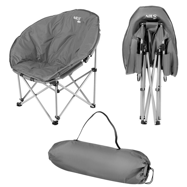 Καρέκλα Camping NILS CAMP NC3070 Γκρι