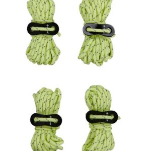 OZTRAIL Glow In The Dark Guy Rope 4 Pack, Σετ 4 Σχοινάκια για Κάμπινγκ, 10001900