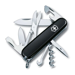 Victorinox Climber Blister Μαύρος Ελβετικός Σουγιάς – 14 λειτουργίες