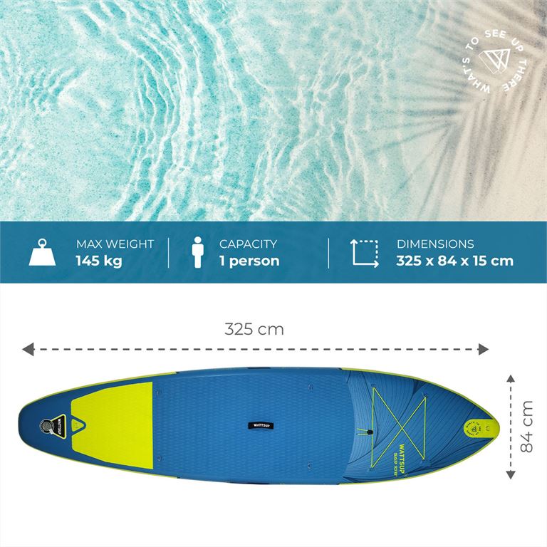SUP Φουσκωτό WattSUP Sar 10'8"