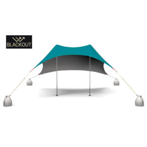 SALTY TRIBE Aeolians Blackout Beach Elastic Tent 200x200 cm, Τέντα Παραλίας με Προστασία UV, TRI-079 /Teal