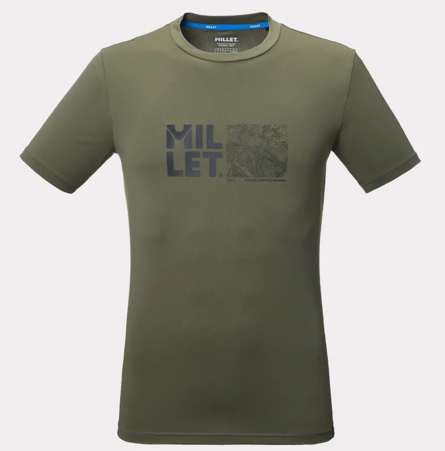 MILLET Seneca Men's T-Shirt, Ανδρικό Ορειβατικό T-Shirt, MIV10801-N7094 /Grape Leaf