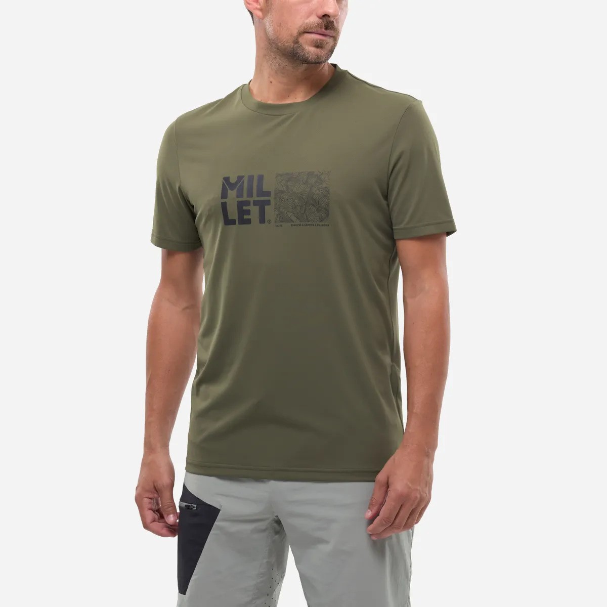 MILLET Seneca Men's T-Shirt, Ανδρικό Ορειβατικό T-Shirt, MIV10801-N7094 /Grape Leaf