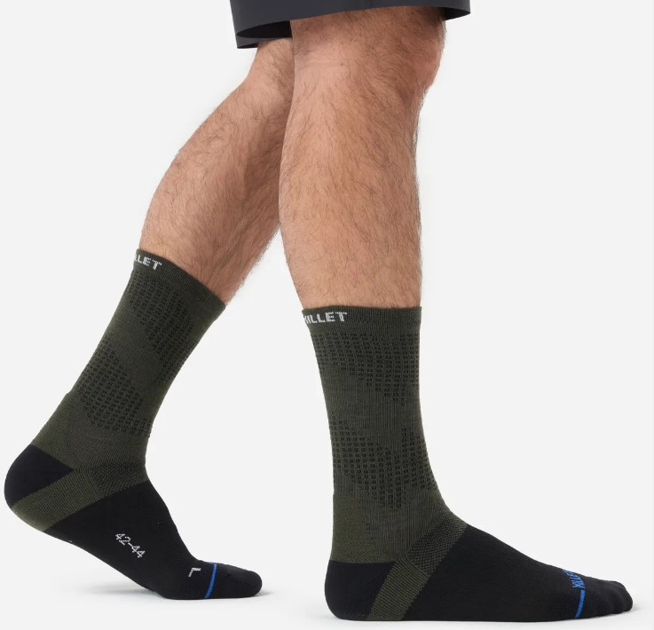 MILLET Ubic Crew Socks M, Κάλτσες Πεζοπορίας, MIV10793-N7094 /Grape Leaf
