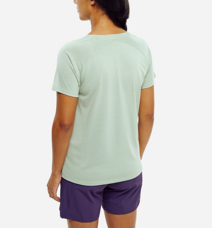MILLET CIMAÏ Natural Women's T-Shirt, Γυναικείο Ορειβατικό T-Shirt, MIV10761-N4239 /Seaweed