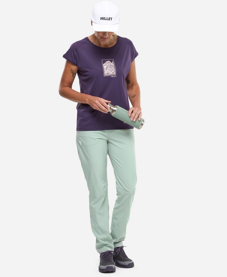 MILLET T-Shirt Seneca, Γυναικείο T-Shirt, MIV10802-N9332 /Purple