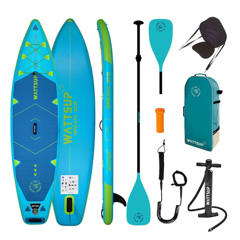 Φουσκωτή σανίδα SUP WattSUP Bream 10'6 (με δυνατότητα μετατροπής σε καγιάκ)