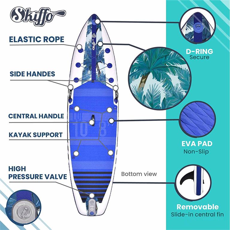 Φουσκωτή σανίδα SUP Skiffo LUI 10'8"