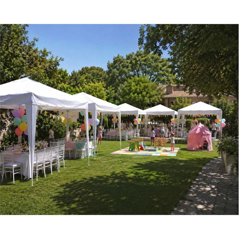 Κιόσκι Gazebo Πτυσσόμενο Easy Up Βαρέως Τύπου 3χ3m Polyester Oxford 600D UPF50+