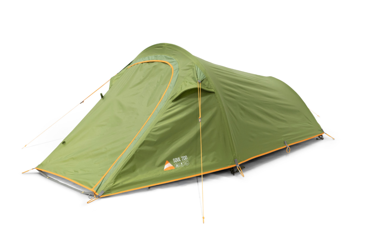 VANGO Soul 200, Σκηνή 2 ατόμων, 270 x 130 x 95(ύψος) cm, TEWSOUL00000003 /Peridot Green