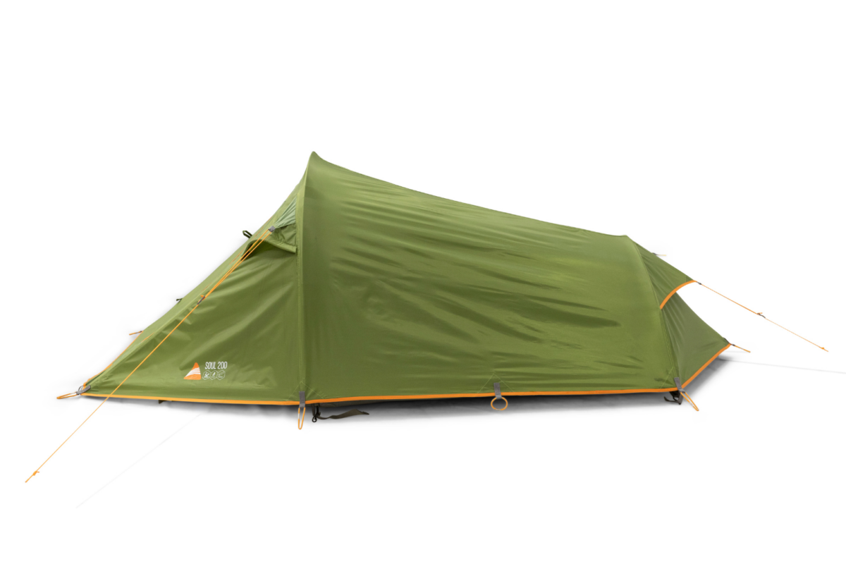 VANGO Soul 200, Σκηνή 2 ατόμων, 270 x 130 x 95(ύψος) cm, TEWSOUL00000003 /Peridot Green