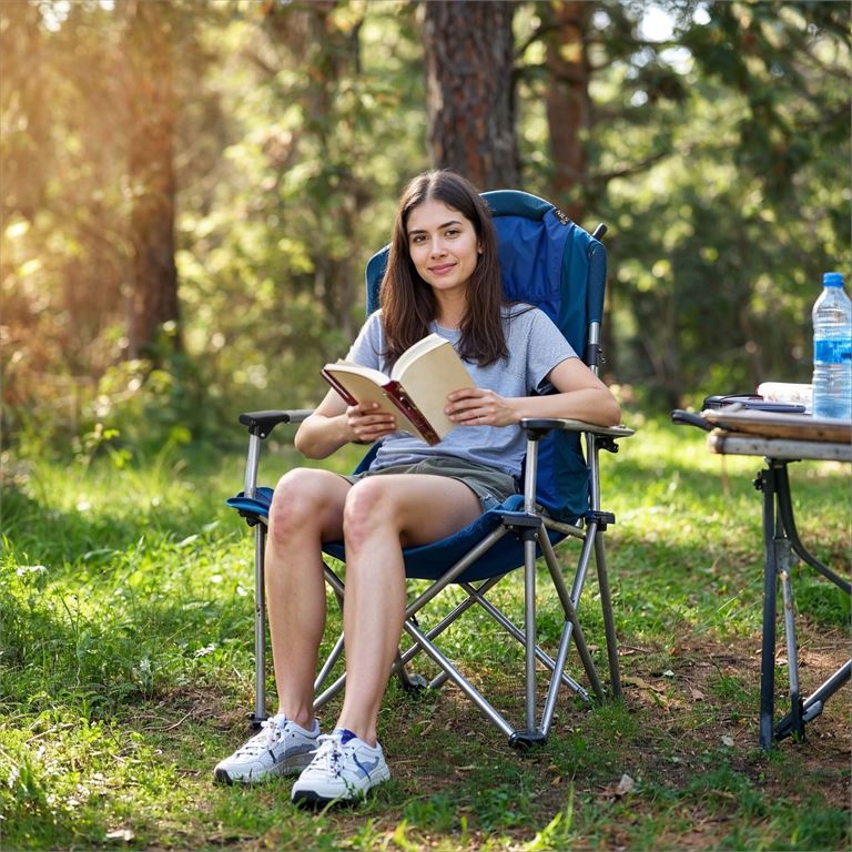 NILS CAMP Καρέκλα Camping / Παραλίας NC3705 Μπλε