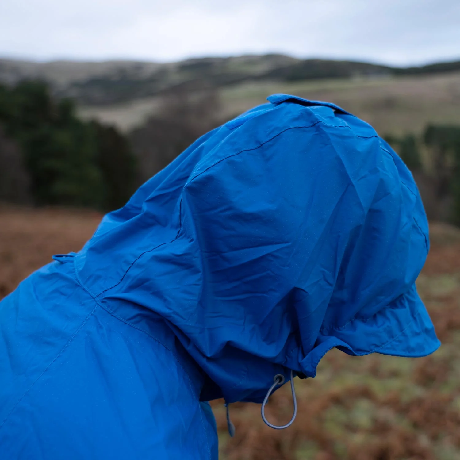 HIGHLANDER Stow & Go Pack Away Waterproof Jacket M, Αδιάβροχο Ανδρικό Τζάκετ, JAC077-2-NB /Navy Blue
