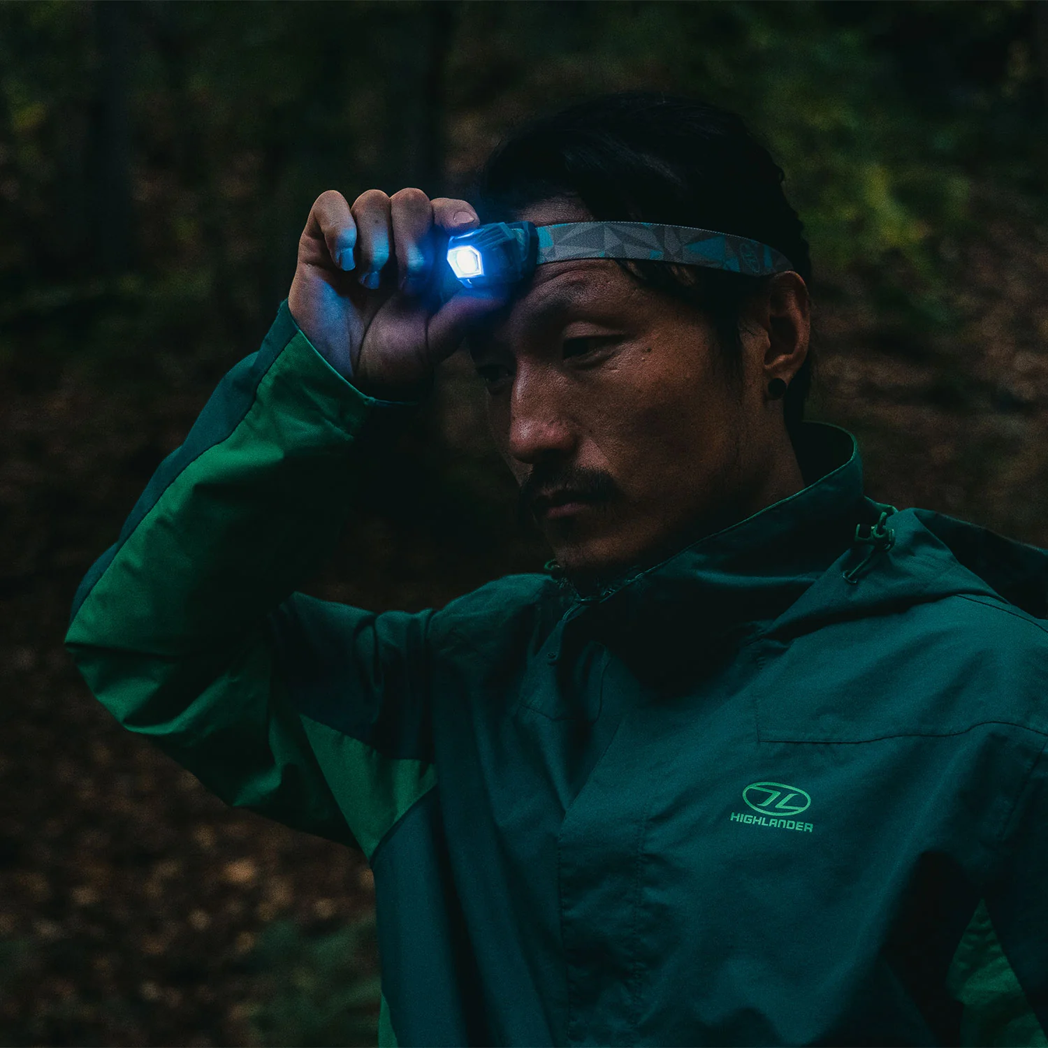 HIGHLANDER Deneb Head Torch, Επαναφορτιζόμενος Φακός Κεφαλής με Αισθητήρα, TOR191